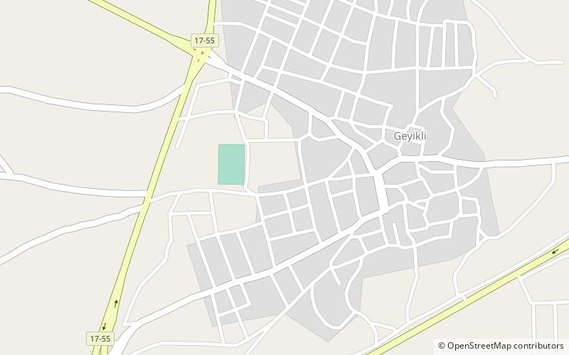Geyikli location map