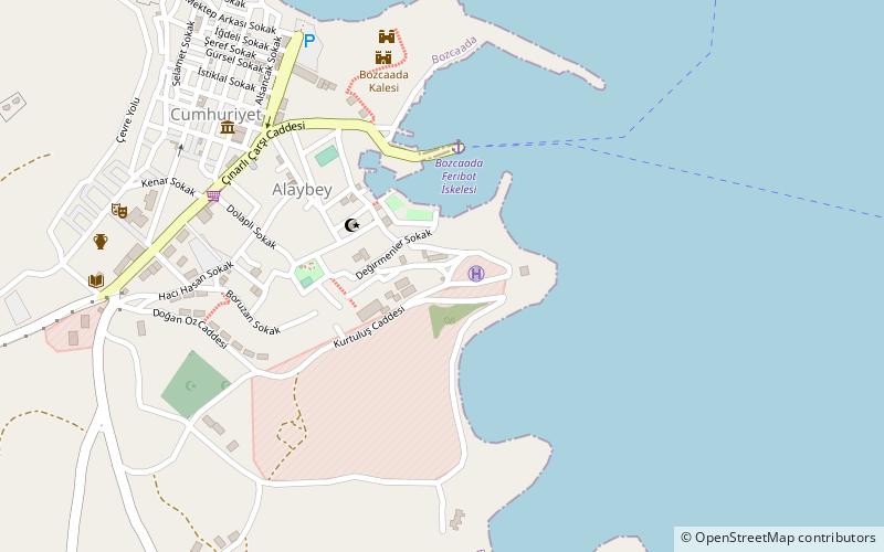 Yıkık Yel Değirmeni location map