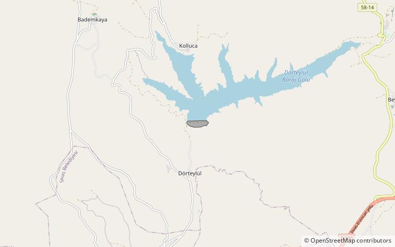 4 Eylül Dam location map