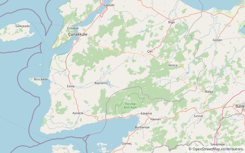 Escepsis location map