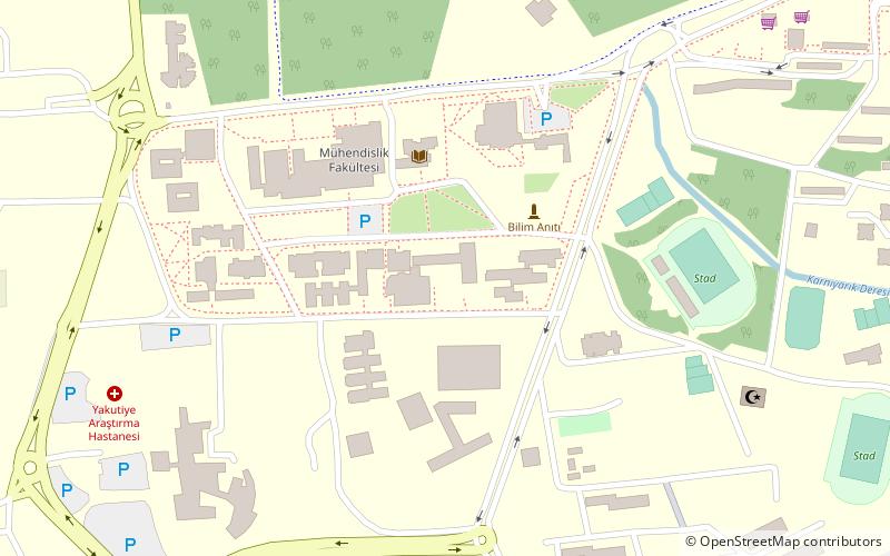 Atatürk University location map