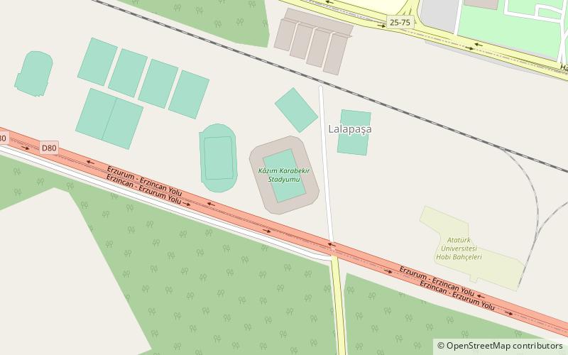 Kazım Karabekir Stadium location map