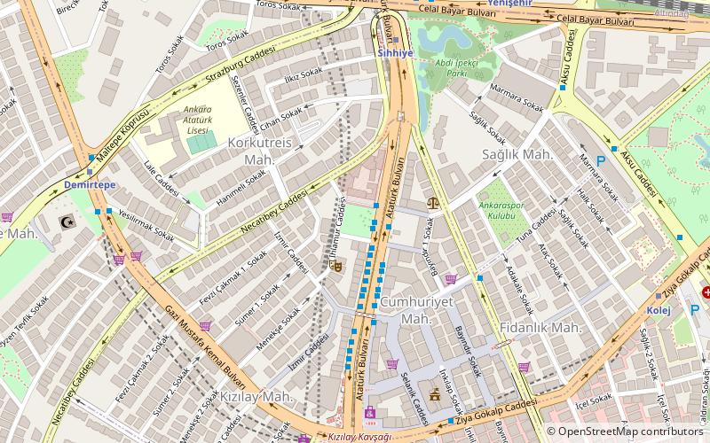 Zafer Square location map