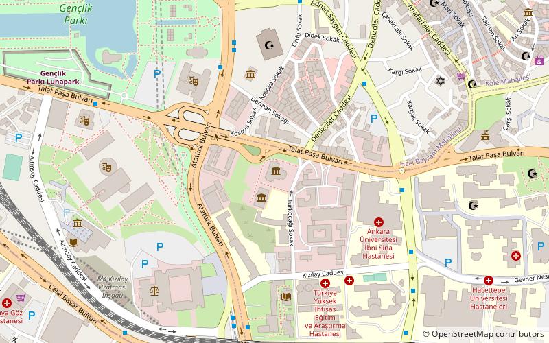 Staatliches Kunst- und Skulpturenmuseum Ankara location map