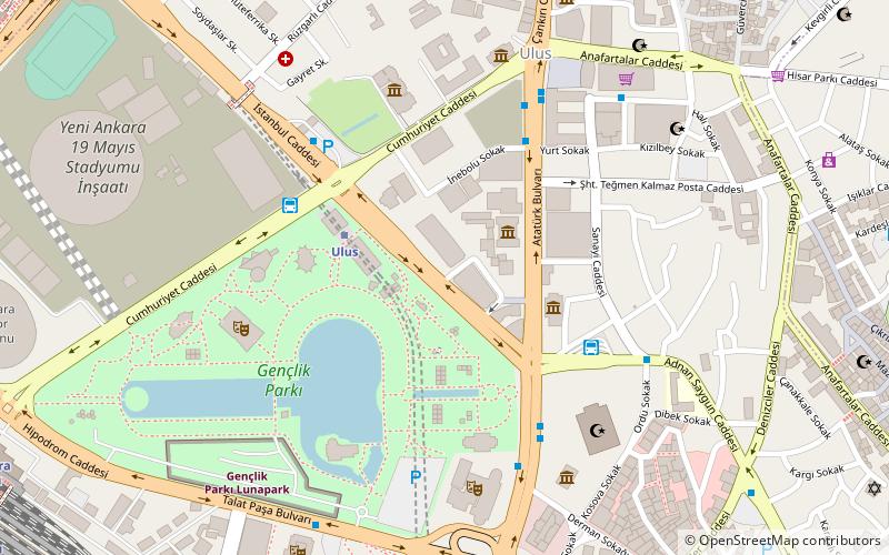 Oda Theatre location map