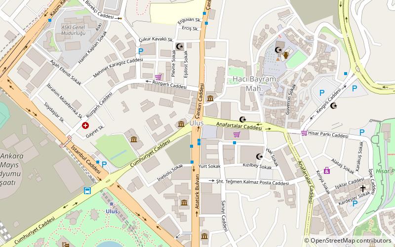 Ulus, Ankara location map