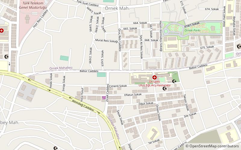 Altındağ Theatre location map