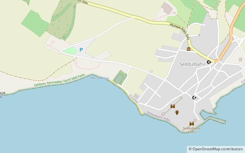 V Beach location map