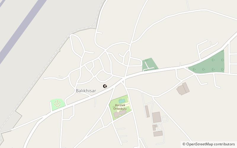 Balıkhisar location map