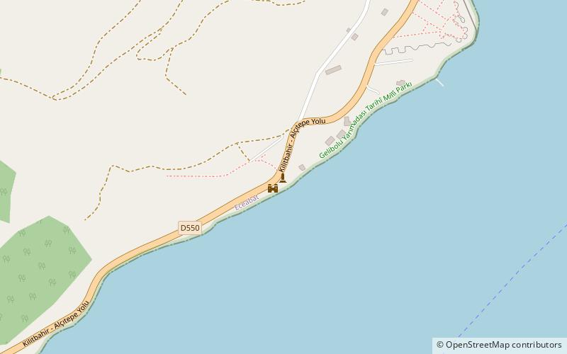 seyit onbasi aniti canakkale location map
