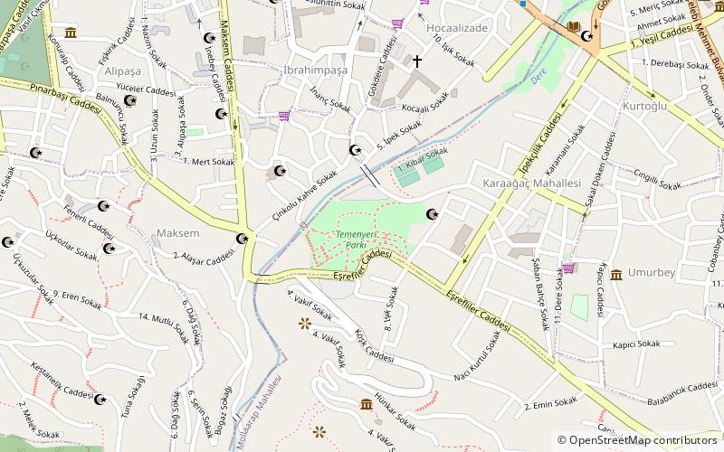 Temenyeri Parkı location map