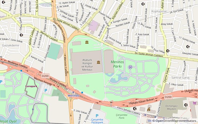 Energy Museum location map