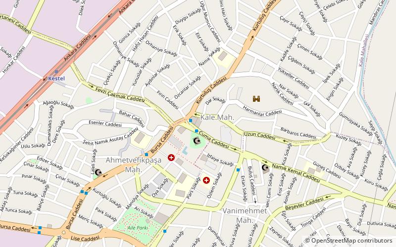 Kestel Belediyesi location map