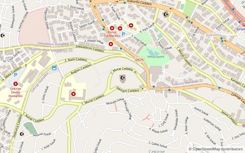 Hüdavendigar Mosque location map