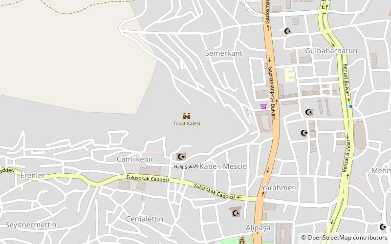 Tokat Kalesi location map