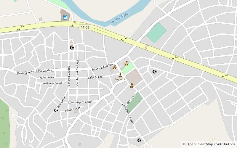 Osmaneli location map
