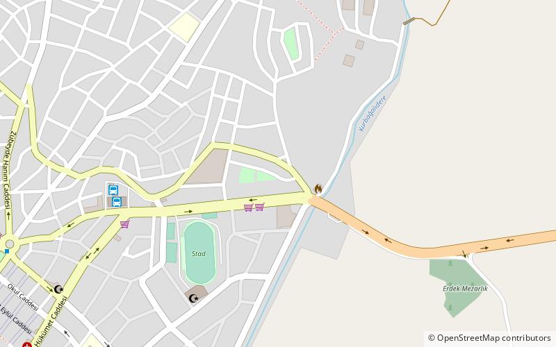 Kyzikos location map