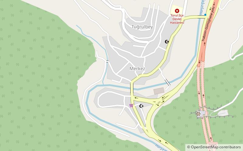 Torul location map