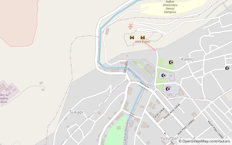 topcuoglu hamami kars location map