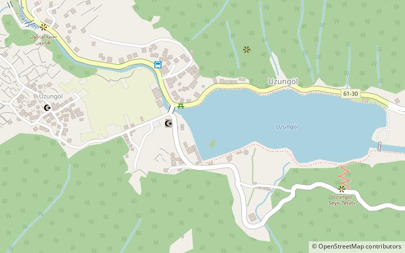 Uzungöl location map
