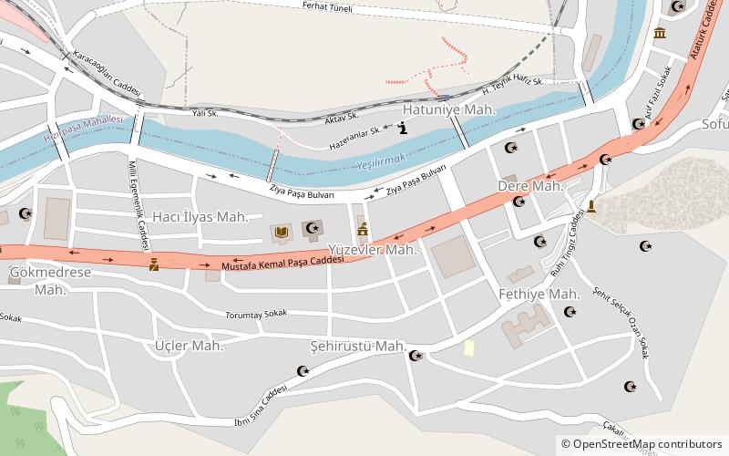 amasya belediyesi location map