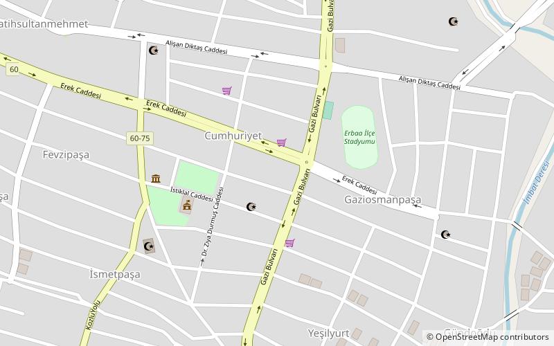 Erbaa location map