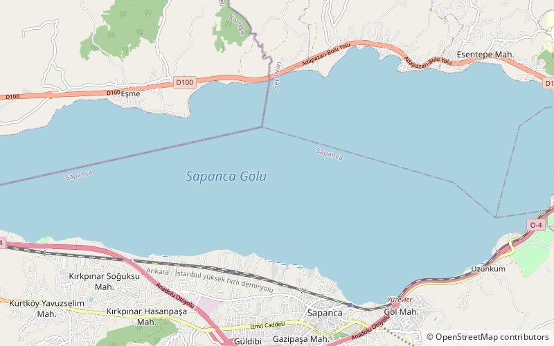 Lake Sapanca location map