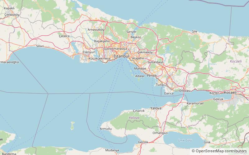 Yassıada location map