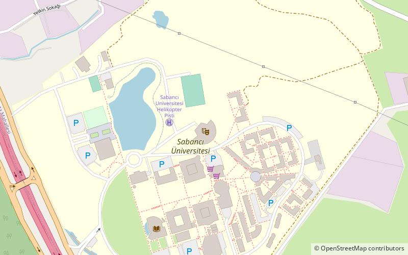 Sabancı-Universität location map