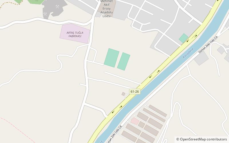 Araklı Arena location map