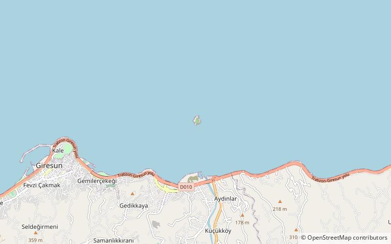 Isla Giresun location map