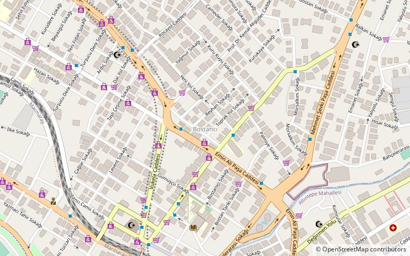 Bostancı location map