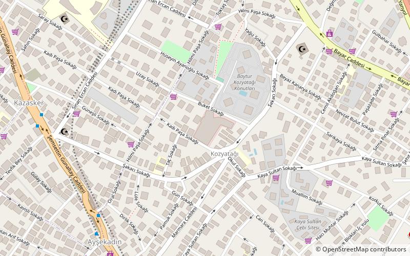 kozzy alisveris merkezi stambul location map