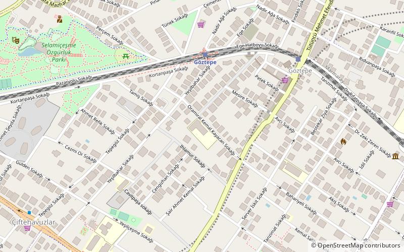 goztepe stambul location map