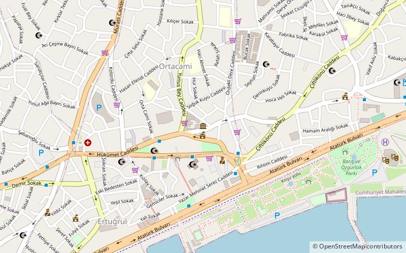 namik kemal house museum tekirdag location map