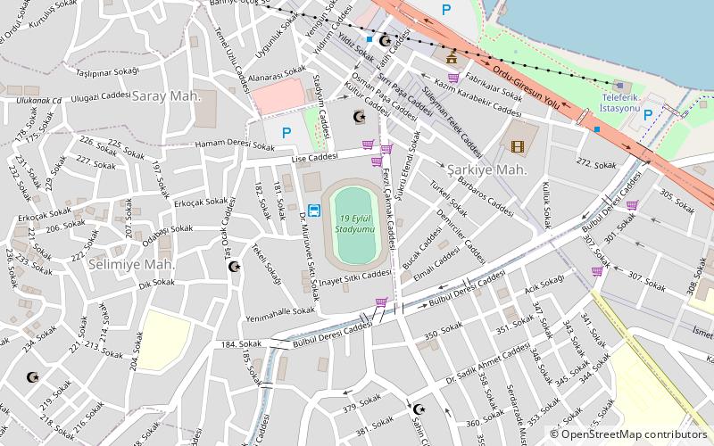19 Eylül Stadium location map