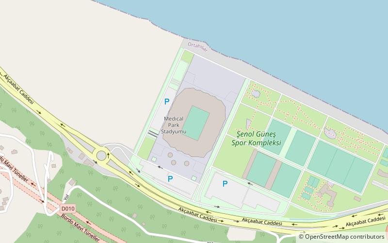 Medical Park Stadyumu location map