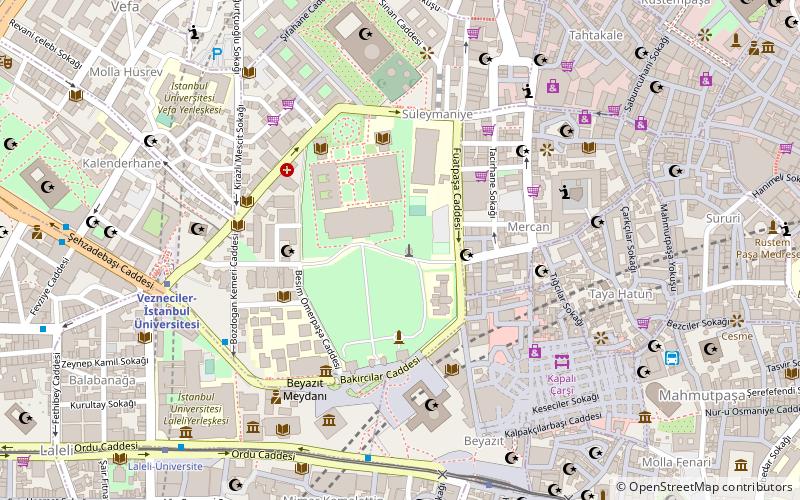 Torre de Beyazıt location map