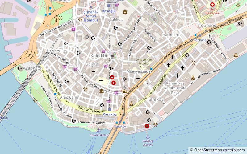 Bankalar Caddesi location map