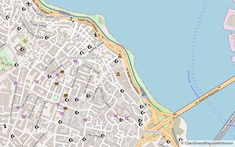 Rezan Has Museum location map