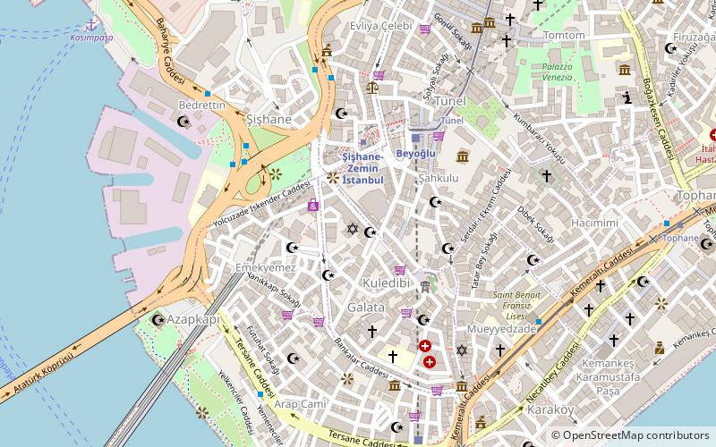 Neve-Schalom-Synagoge location map