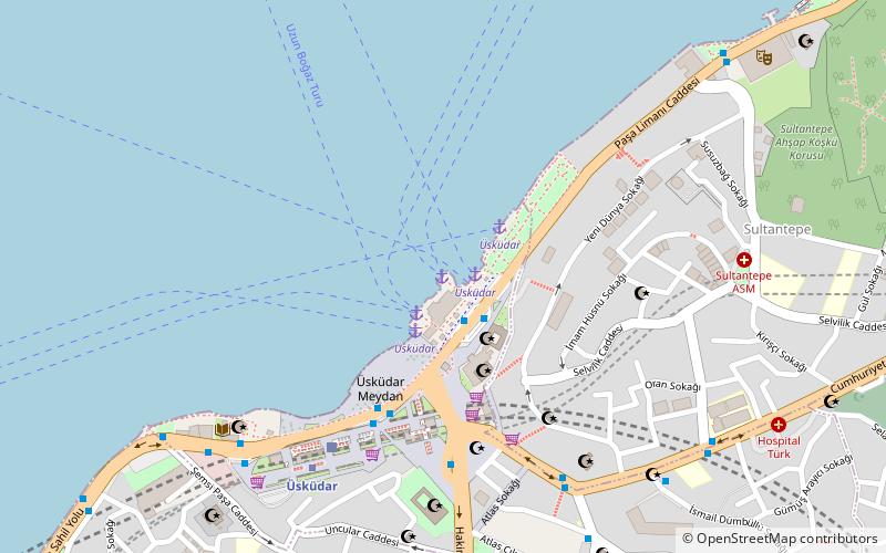 Üsküdar Ferry Terminal location map