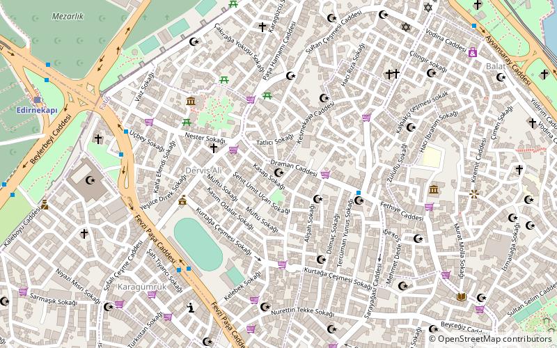 Kefeli-Moschee location map