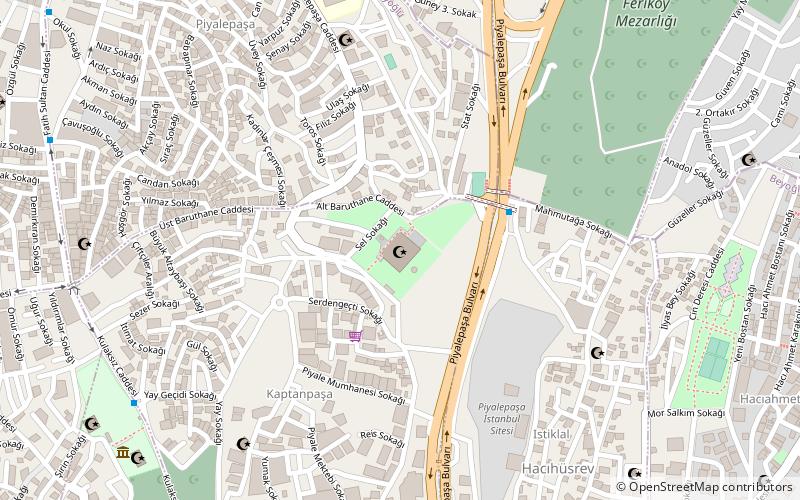 Piyale Pasha Mosque location map