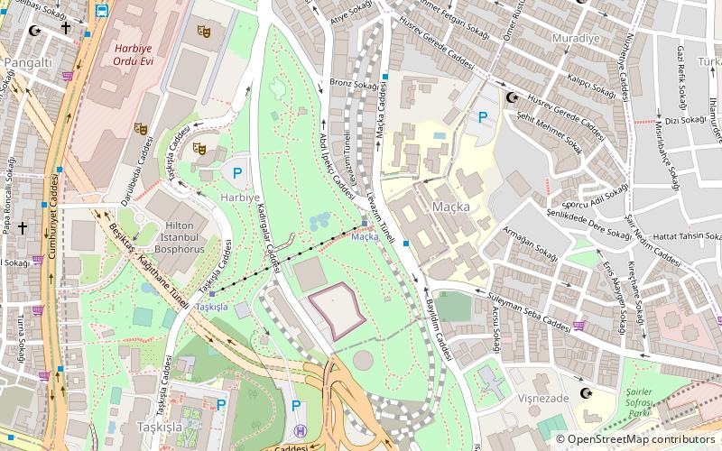 Maçka Gondola location map