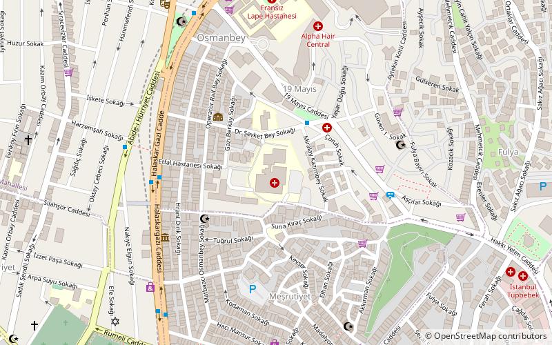 Etfal Hospital Clock Tower location map