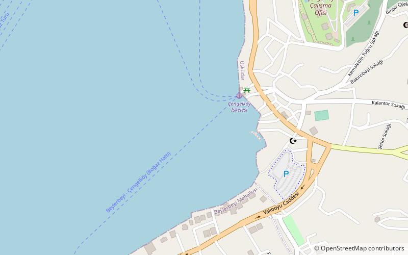 great istanbul tunnel location map