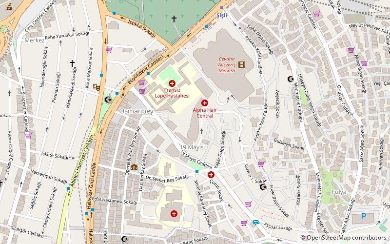 Şişli Plaza location map