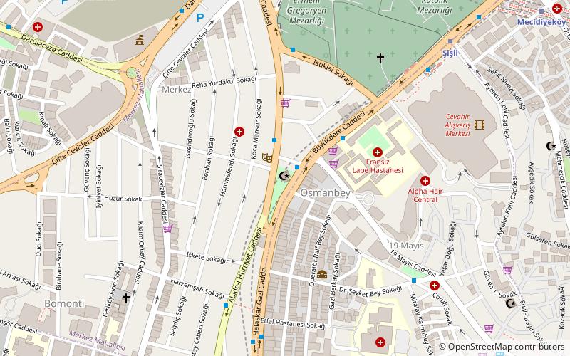 Şişli Camii location map