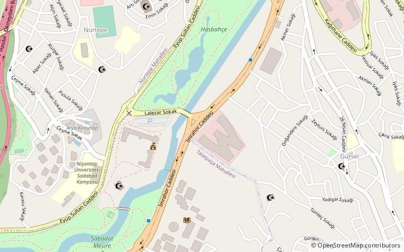 Kağıthane location map
